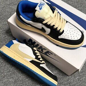 ✔✔Jordan 1 low fragment x travis scott